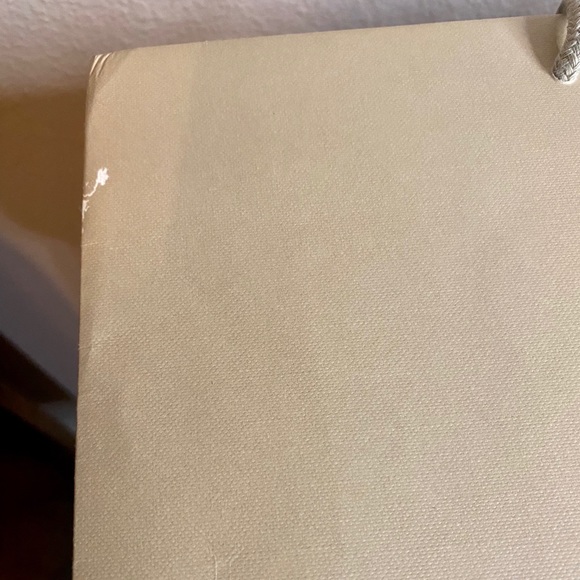 BURBERRY Gold Embossed Gift Bag - Picture 5 of 13